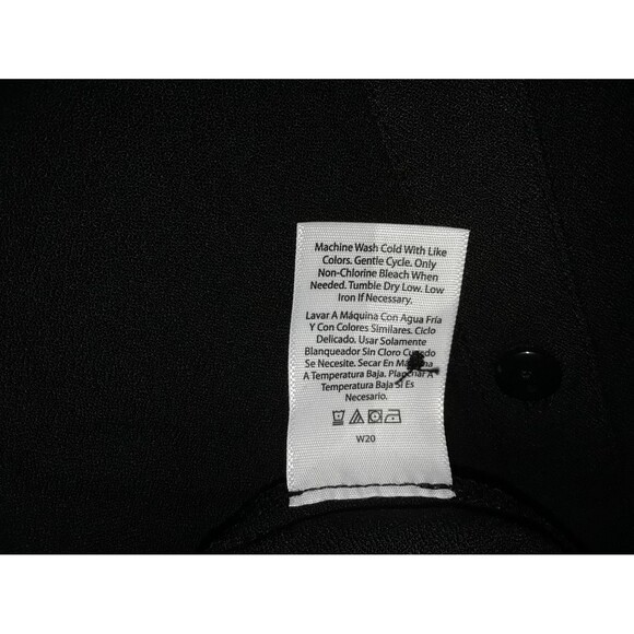 Time and Tru Women's Dress Size XL 3/4 Balloon Sleeve Midi Tiered Peasant Black - Picture 9 of 9